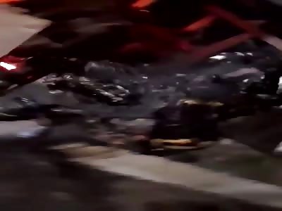 suspected hitman of the Northeast Cartel burned after a confrontation.