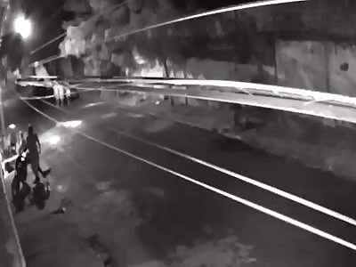 CCTV. EXECUTION   (Man killed by hitmen) 