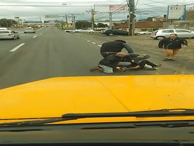 thief punished Justice & Karma 