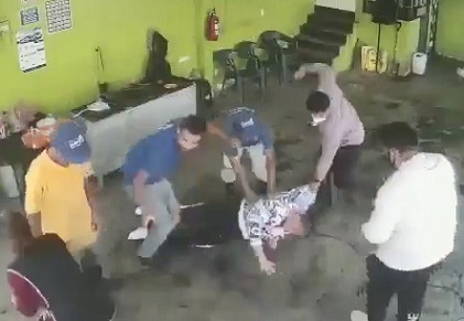 Instant Karma for Attempted Garage Theft