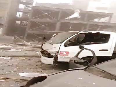 An explosion occurs in Beirut in Lebanon