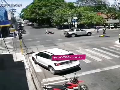 CCTV. Accident