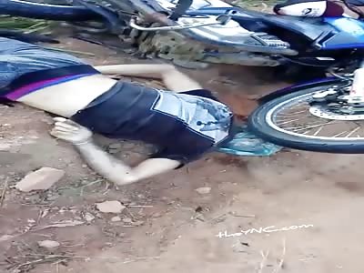 shocking. man suffocated to death Brazil