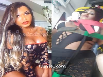 Shemale Beats her Coworker to Death 