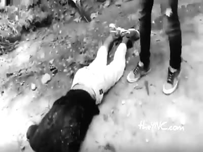 They report a new massacre in which three men were killed