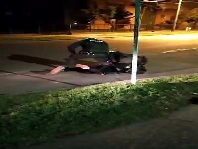 Man resisting arrest tased into submission by Police