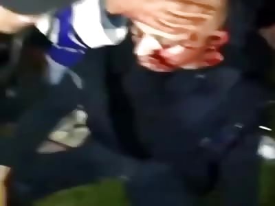 Bogota:  Police firing randomly into the crowd.  