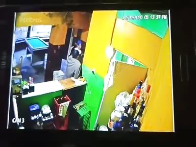 CCTV. EXECUTION   (Man killed by hitmen) 