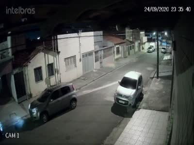 It was not his day, he receives several shots but he did not die