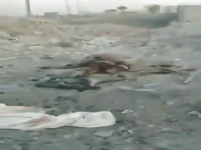 SUICIDAL ATTACK WITH BOMB CAR 