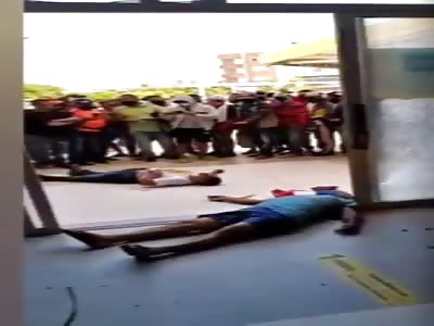 Thief murders a consumer. 