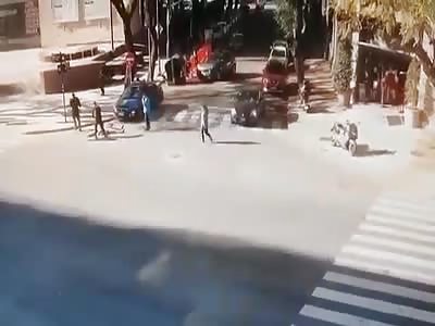 Man with psychological problems stabs Argentine policeman