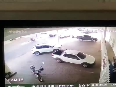 CCTV. EXECUTION   (Man killed by hitmen) 
