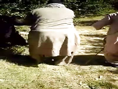 Muslim is brutally beaten 