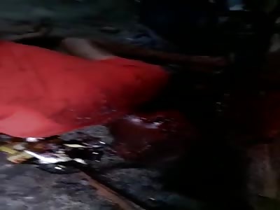 Murdered man with head shot Brazil