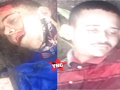 Thieves shot to death, (Different angle).