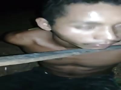 Justice & Karma.... Thief brutally punished in the Favela.