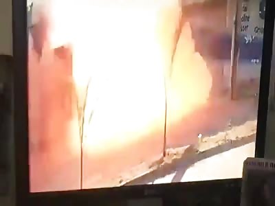 Explosion at the Casther Paint Distribution