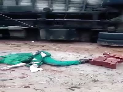 Truck driver killed in accident