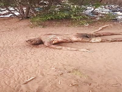 wow. they find a person in a state of putrefaction.