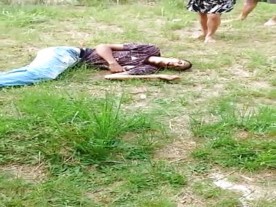 Murdered man with head shot 