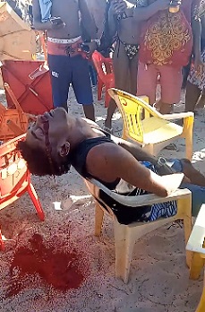 Relaxing on a Hot Afternoon