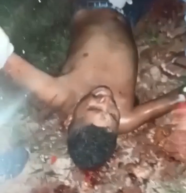 Ruthless Machete Attack at Night.