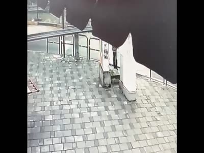 Pinned Against the Pole Like a Bug