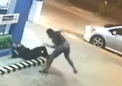 Betrayed Man Cruelly Beats His Wife