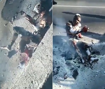 Accident Flames Survivors