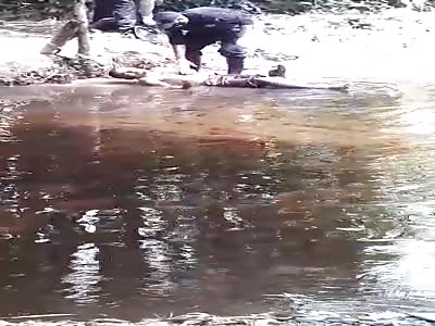 They find a lifeless man in Rio de Brazil 