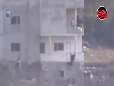 Syrian Soldier Killed From Building After Missile Strike