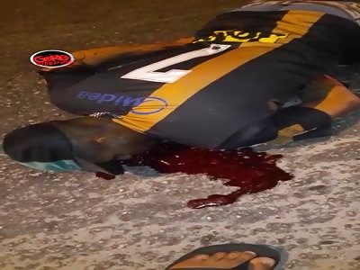 Murdered man with head shot Brazil