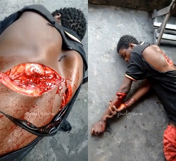 Congo Man Hacked With Machete