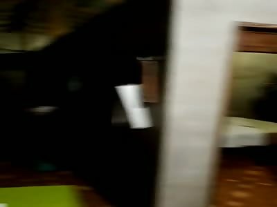 Thief is shot in attempted burglary of property