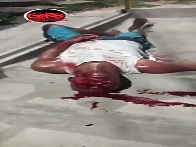 Man agonizing after Shots