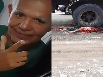 shocking grandpa gets smashed by truck 