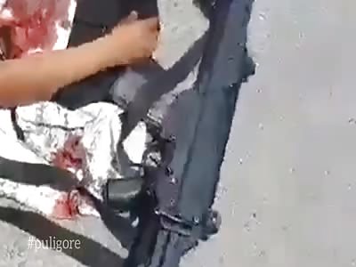 showdown in Los Aldamas NL Mexico +AFTERMATH