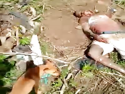 homicide you find. a man with a face disfigured by large machete cuts 