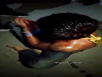 Thief receives his punishment