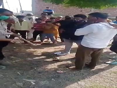 A Muslim guy was brutally beaten 