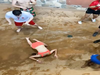 WTF. discussion and fight leaves woman in critical condition