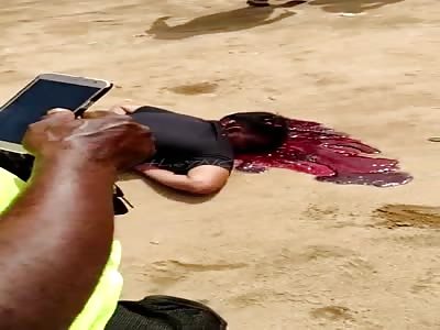 Murdered man with head shot