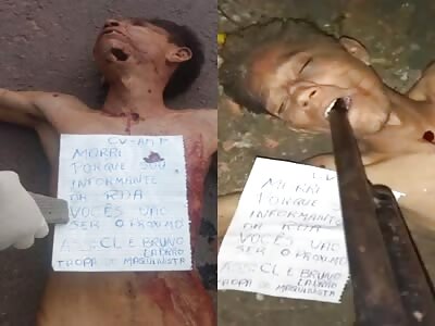 A Snitch Is Always Detected In The Favelas