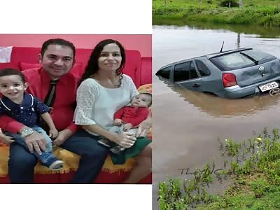 four people from the same family are drowned in a dam 