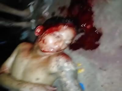 young man is killed with several shots 