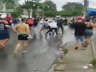 young man ends up dragged and is in serious condition (with after pic).