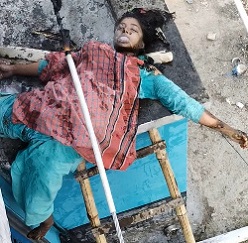 A Woman Was ELectrocuted In Monirampur 