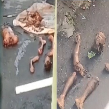 Gang Member Turned Into a Human Jigsaw Puzzle