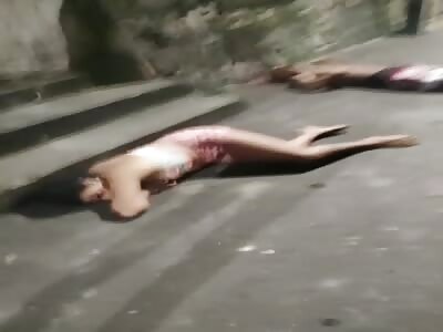 Brutal Murder of Rival and His Girl with Machine Guns